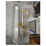 Hanging Shop Light & LED Strip Light