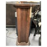 Wood Plant Stand 12"L x 12"W x 30"H