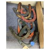 8 Pcs - Horseshoe Game Pcs - no Poles