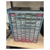 Nut & Bolt Bin w/Contents