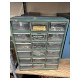 Nut & Bolt Bin w/Contents
