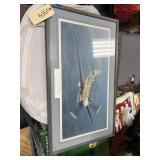 Framed Airplane Pic "Into the Teeth of the Tiger"