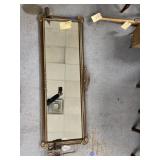 Framed Wall Mirror 52" x 19"