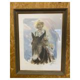 Framed Print "Two Friends" by Ken Curtis