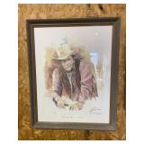 Framed Print "He Kept the Lid on Dodge"