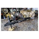 Bumper Pull 2-Axle Car Hauler Trailer w/Winch