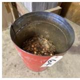 5 Gal? Tin approx 1/2 Full of Pennies