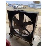 Shop Box Fan on Wheels 36"