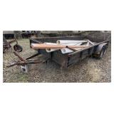 Bumper Pull 2-Axle Trailer 16ft L x 75"W Inside