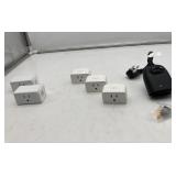 3 Ct. Smart Outlet Lot - (1) Kasa Smart WiFi Outdo