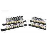 Astro Tools Socket Set - 38 Pc. Hi-Vis Glowing Sha