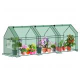 Medium Size Clear Greenhouse - 95x36x36"  **STOCK