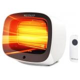 2Ct Reequip 1200 Watt Desktop Heater - 120V, 6.3x4