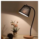 Modern Nordic Decorative Desk Lamp - Black Curved