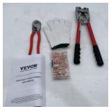 Vevor Heavy Duty Cable Crimper Kit Includes Crimpi
