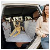 Pawaboo Dog/ Pet Backseat Extender for Car - Grey