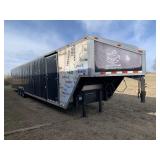 Bennche 50 ft Gooseneck Enclosed Trailer,