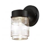 Design House Jelly Jar Outdoor Light - Black Finis