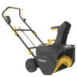 Yardworks 40v 20" Snowblower - Up to 12" Clearin