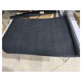 Front Door Mat - Black Linear Lines - 3 Ft x 4 Ft