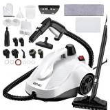 Kroqo Steam Cleaner - 23 Attachments, White - Mode