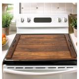 Noodle Board Stovetop Cover with Handles - Wooden