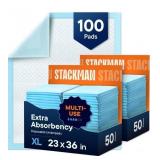 2 Ct Disposable Underpad Lot - (1) 25 Pc. 30x36"