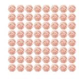 64 Pc. Full Hydrangea Flowers, Light Peach, 6x3.6x