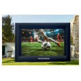 Approx. 24 Ft Blow Up Projector Screen for Outdoor