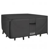 Ultcover 600D Tough Canvas Rectangle Patio Furnitu