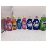 7 Ct. Dawn Dishsoap Lot - (1)Antibacterial 38 Fl.O