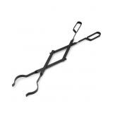 2 Ct. Fireplace Lot - (1) Fireplace Tongs, Black H