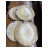 4pc - Frankoma Plates
