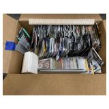 Box of Assorted Opened Basketball Card Packs