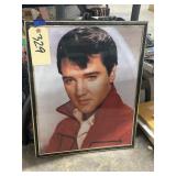 Elvis Framed Pic 16"x20"