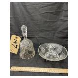 Glass Bell - Glass Candy Dish - no lid
