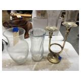 3pc - 2 Vases - Votive Candle Holder