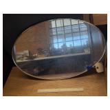 Oval Wall Mirror 16"x24".