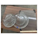 3 Pcs - Serving Trays & Cutting Board
