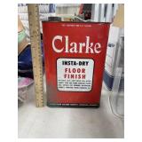 Clarke Insta Dry Floor Finish