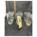 6 - Glass Cups