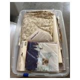 Tote w/Fabric & Clothing Patterns