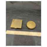 2 Vintage Cosmetic Compacts