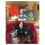 2pc - Door Knob - Trash Bags - Caulk- Window Seal