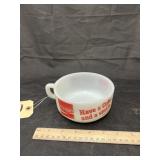 Fireking Coca Cola Soup Bowl