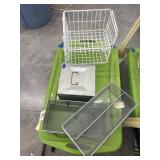 4pc - Metal Cash Box - Metal Organizers