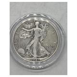 Silver Liberty Half Dollar 1941-S