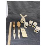 2 - Salt/Pepper Sets - Oil & Vinegar Cruet