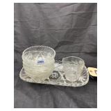 7 Pcs - Bowls - Pitcher & Tray