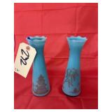 2 - Glass Vases